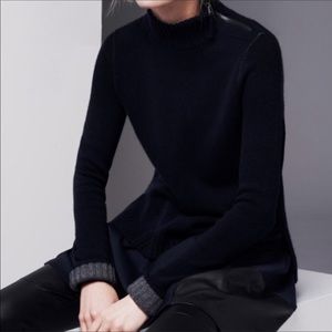 Vince Zip Collar Sweater
